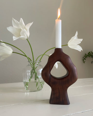 Lysestage i amerikansk valnød