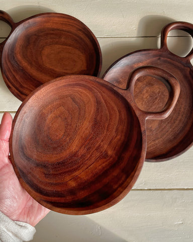 Skål i amerikansk valnød